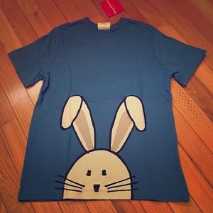 Hanna Andersson Magic rabbit tee 130 8y NWT